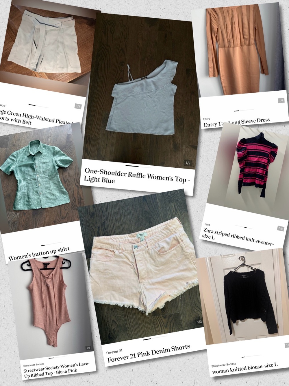 Bundle of women’s clothes - size L